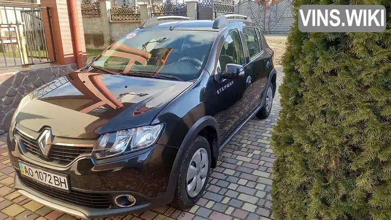 Хэтчбек Renault Sandero 2014 1.46 л. Ручная / Механика обл. Закарпатская, Хуст - Фото 1/13