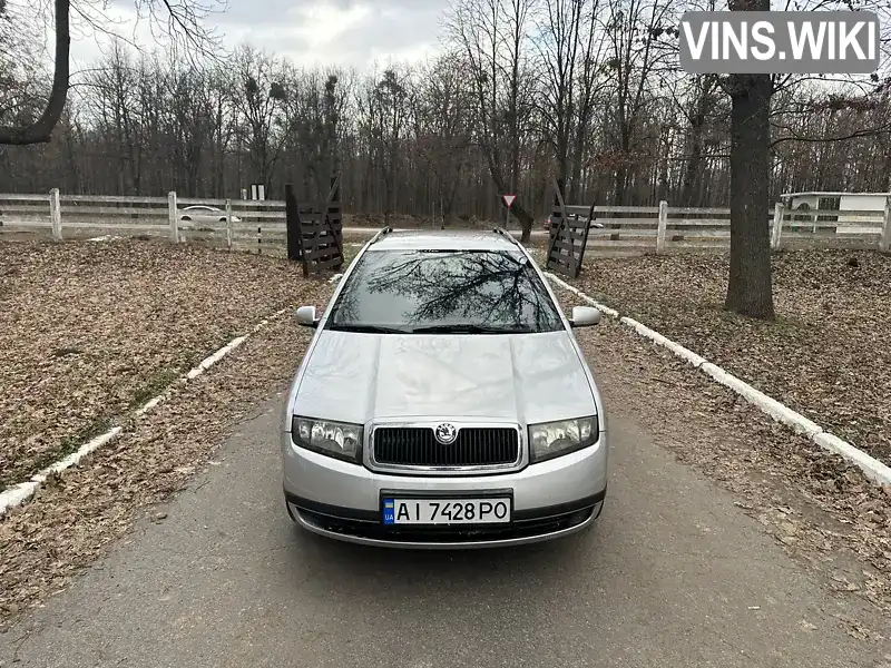 Универсал Skoda Fabia 2004 1.4 л. Ручная / Механика обл. Киевская, Белая Церковь - Фото 1/17