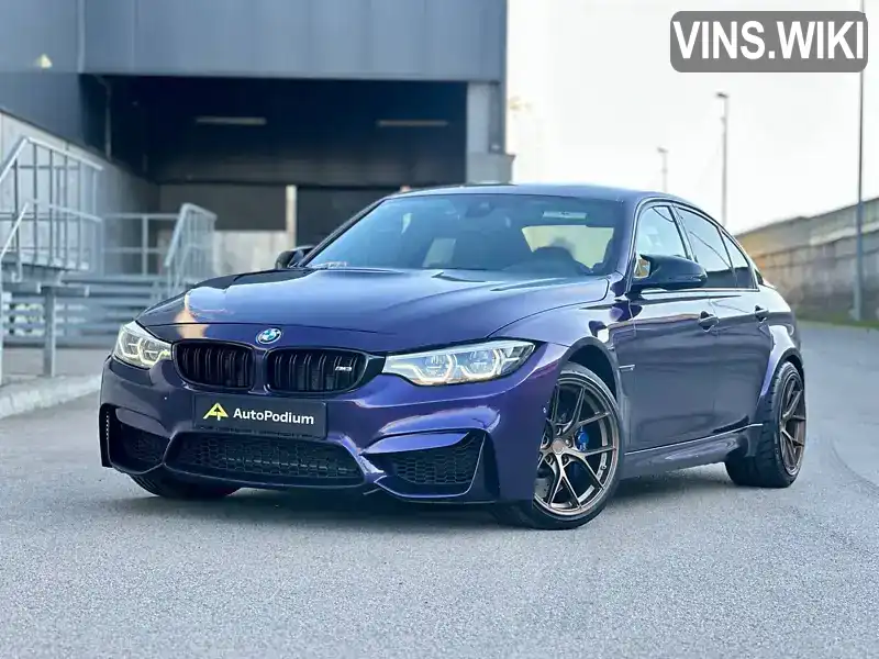 Седан BMW M3 2017 2.98 л. Автомат обл. Київська, Київ - Фото 1/21