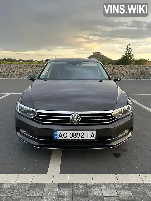 WVWZZZ3CZGE085379 Volkswagen Passat 2015 Універсал 1.97 л. Фото 2