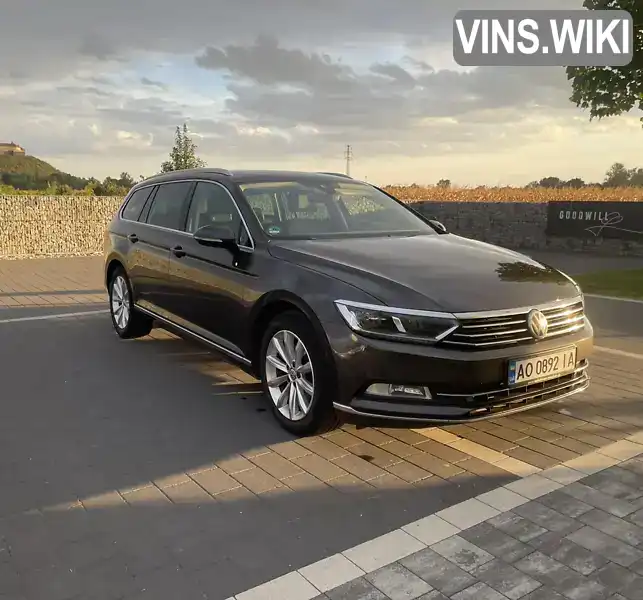 WVWZZZ3CZGE085379 Volkswagen Passat 2015 Універсал 1.97 л. Фото 5