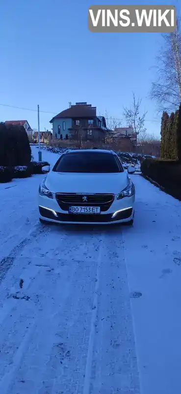 Універсал Peugeot 508 2016 1.56 л. Автомат обл. Чернівецька, Чернівці - Фото 1/21