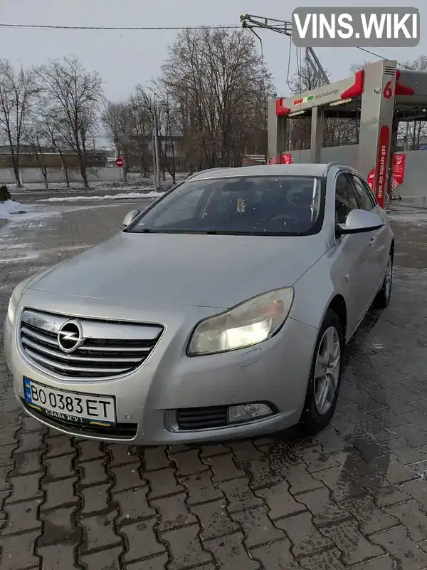 Універсал Opel Insignia 2011 1.96 л. Ручна / Механіка обл. Тернопільська, Тернопіль - Фото 1/18