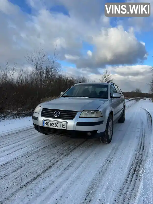 Универсал Volkswagen Passat 2001 1.8 л. Ручная / Механика обл. Ровенская, Заречное - Фото 1/21