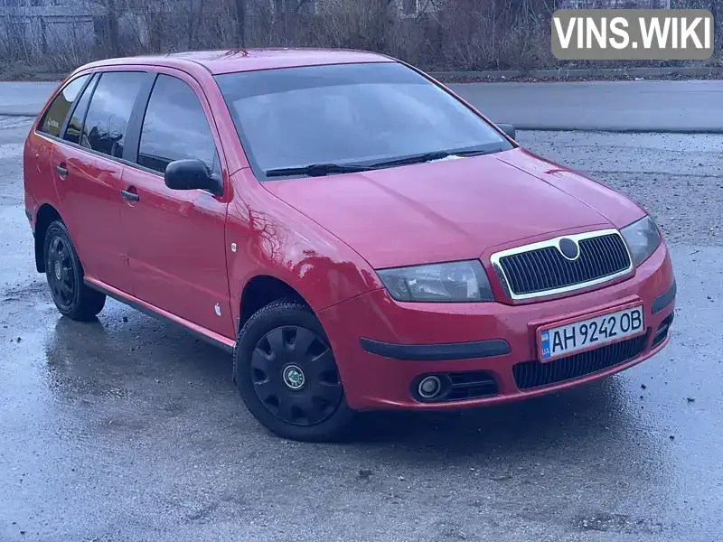 Універсал Skoda Fabia 2005 1.2 л. Ручна / Механіка обл. Київська, Вишгород - Фото 1/7