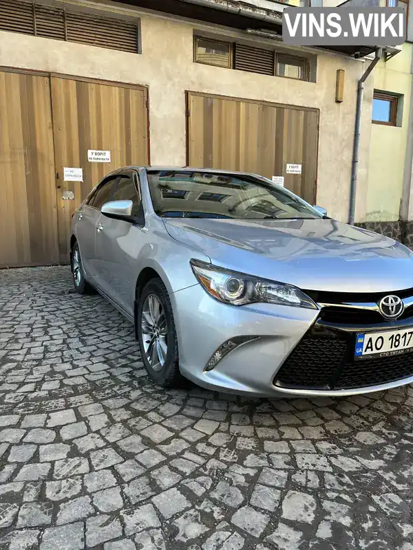 Седан Toyota Camry 2017 2.49 л. Автомат обл. Закарпатская, Ужгород - Фото 1/21