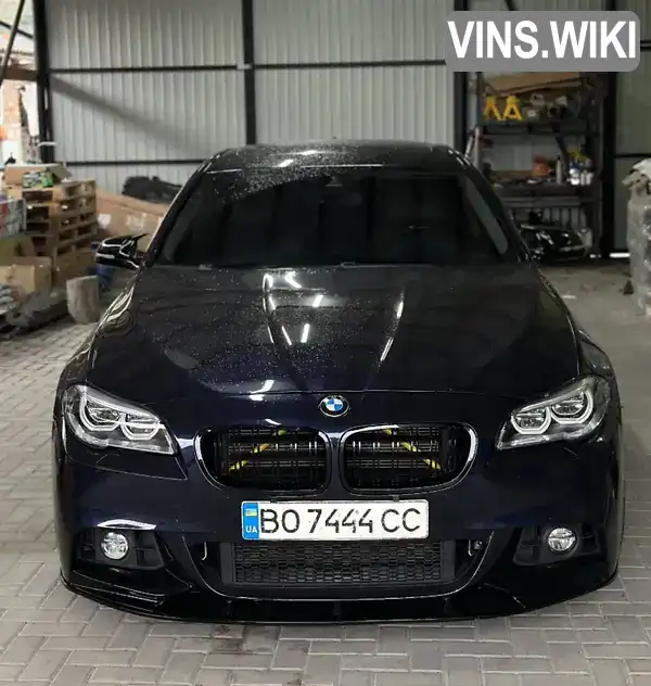 Седан BMW 5 Series 2013 2.98 л. Автомат обл. Тернопольская, Залещики - Фото 1/21