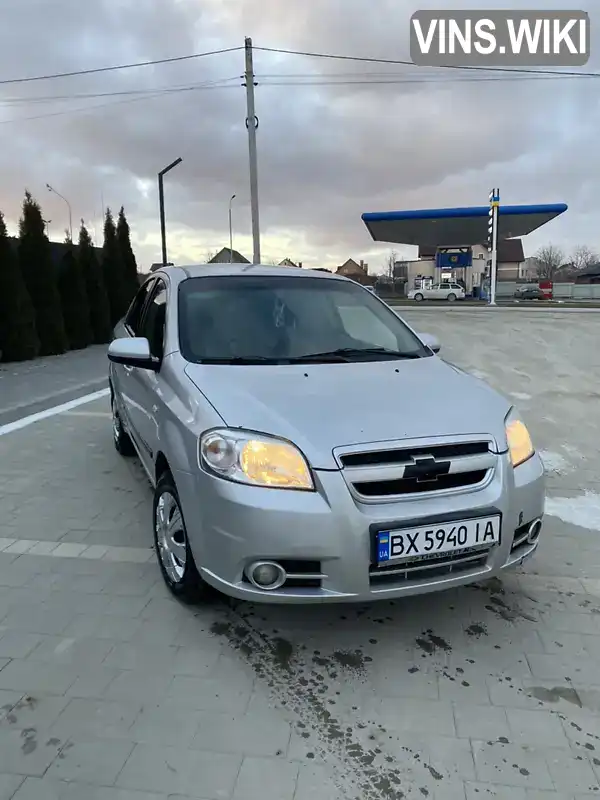 Седан Chevrolet Aveo 2008 1.6 л. обл. Хмельницька, Кам'янець-Подільський - Фото 1/9