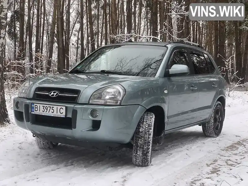 Внедорожник / Кроссовер Hyundai Tucson 2006 1.98 л. Ручная / Механика обл. Сумская, Ахтырка - Фото 1/21