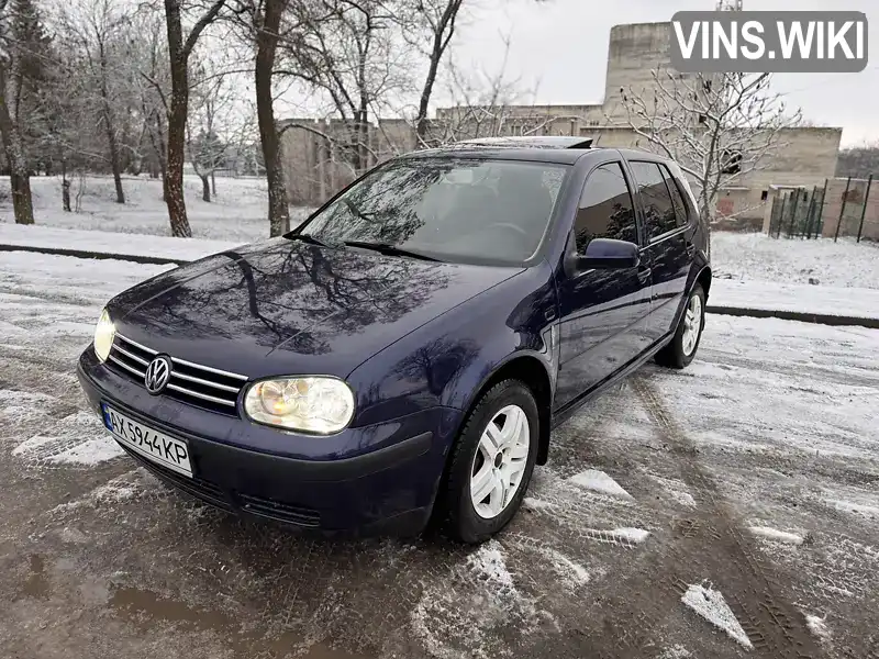 Хэтчбек Volkswagen Golf 1999 1.39 л. Ручная / Механика обл. Харьковская, Валки - Фото 1/21