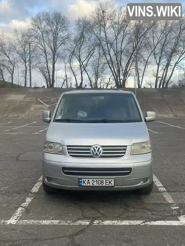 Мінівен Volkswagen Multivan 2006 2.5 л. Автомат обл. Київська, Київ - Фото 1/11