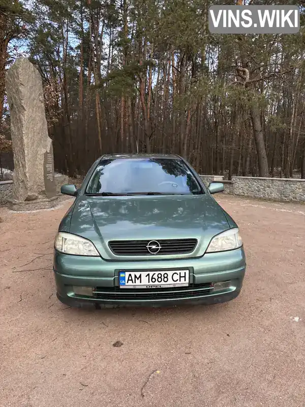 Хэтчбек Opel Astra 1999 1.6 л. Ручная / Механика обл. Житомирская, Житомир - Фото 1/20