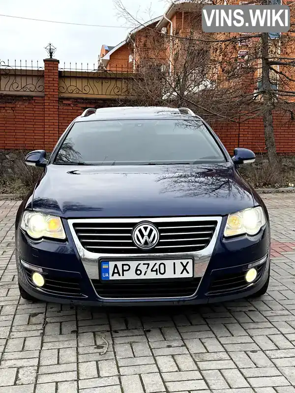 Универсал Volkswagen Passat 2006 1.98 л. Ручная / Механика обл. Запорожская, Запорожье - Фото 1/21