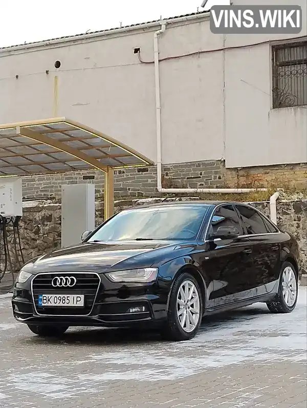 Седан Audi A4 2014 1.98 л. Робот обл. Ровенская, Ровно - Фото 1/21