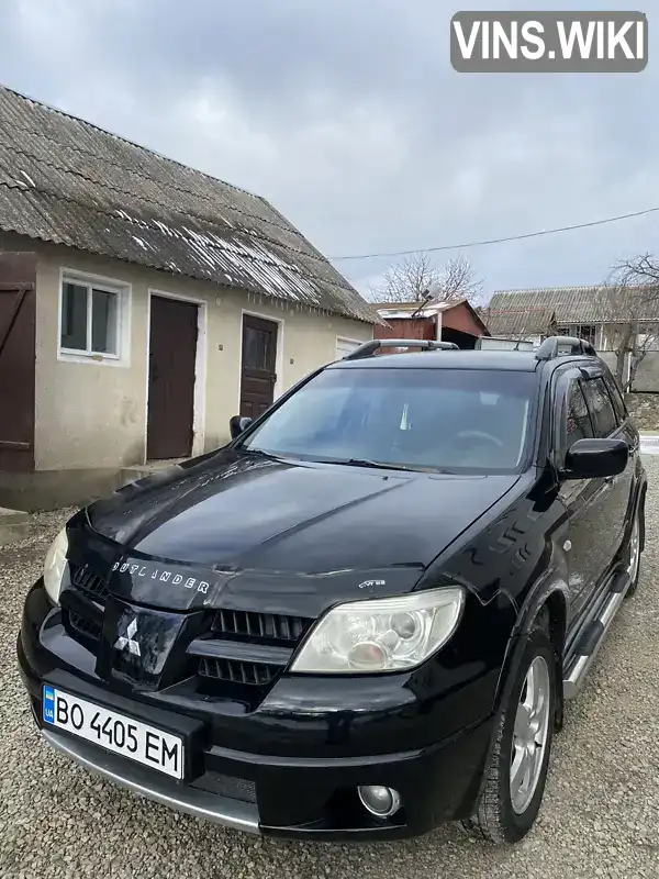 Позашляховик / Кросовер Mitsubishi Outlander 2008 2 л. Ручна / Механіка обл. Хмельницька, Чемерівці - Фото 1/9