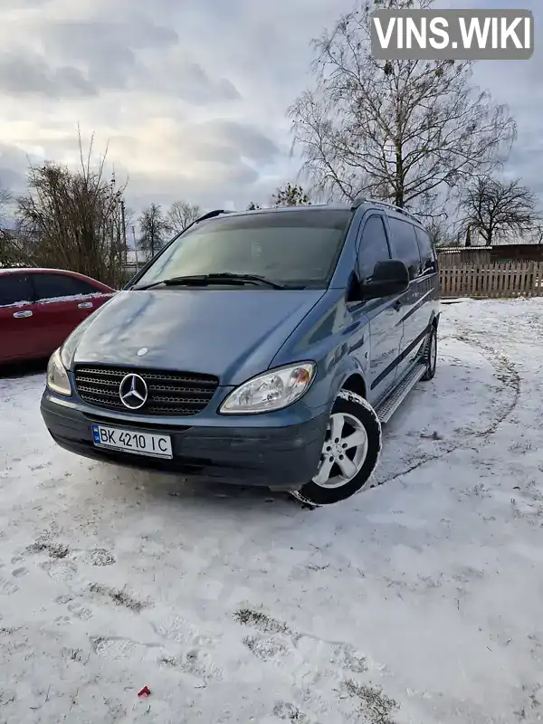 Минивэн Mercedes-Benz Vito 2007 2.15 л. Ручная / Механика обл. Ровенская, Дубровица - Фото 1/9