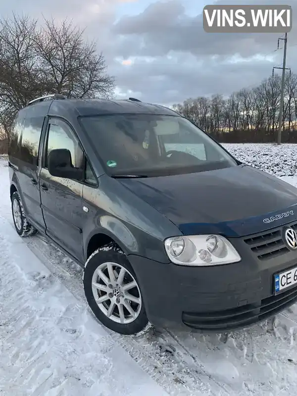 Мінівен Volkswagen Caddy 2007 1.9 л. Ручна / Механіка обл. Чернівецька, Сторожинець - Фото 1/18