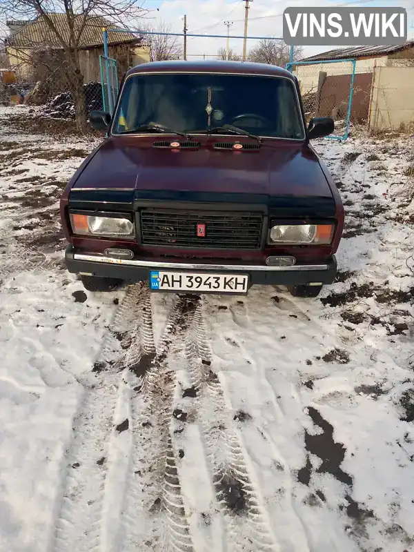 Седан ВАЗ / Lada 2107 2008 1.5 л. Ручна / Механіка обл. Дніпропетровська, Новомосковськ - Фото 1/17