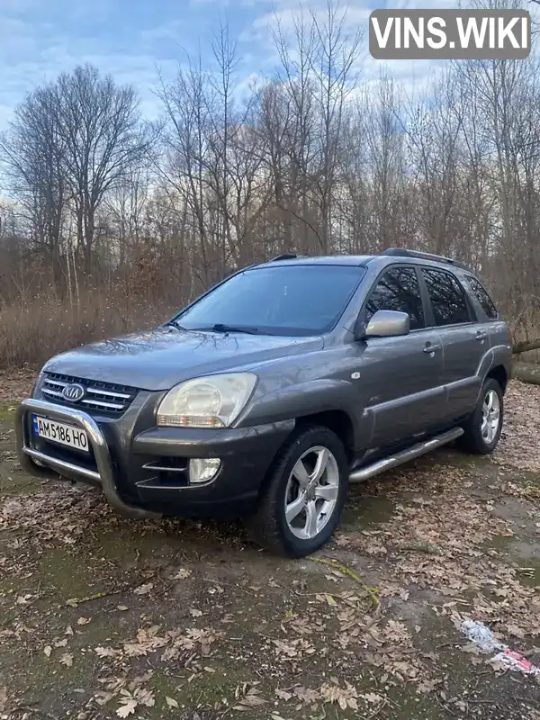 Внедорожник / Кроссовер Kia Sportage 2006 1.98 л. Ручная / Механика обл. Житомирская, Бердичев - Фото 1/21