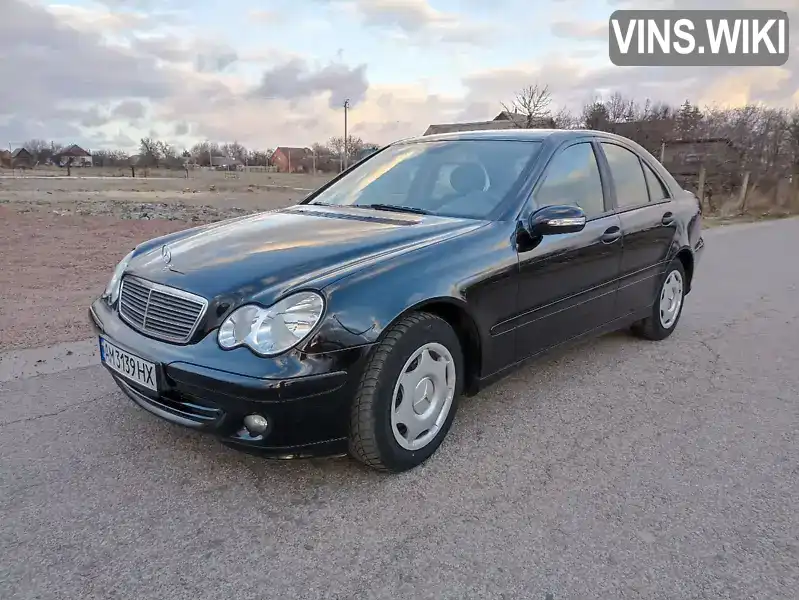 Седан Mercedes-Benz C-Class 2006 1.8 л. Ручна / Механіка обл. Житомирська, Житомир - Фото 1/21