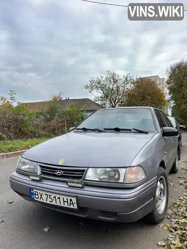 Хэтчбек Hyundai Pony 1992 null_content л. Ручная / Механика обл. Хмельницкая, Хмельницкий - Фото 1/21