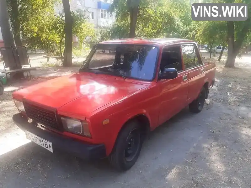 Седан ВАЗ / Lada 2107 1987 1.5 л. Ручна / Механіка обл. Кіровоградська, Олександрія - Фото 1/9