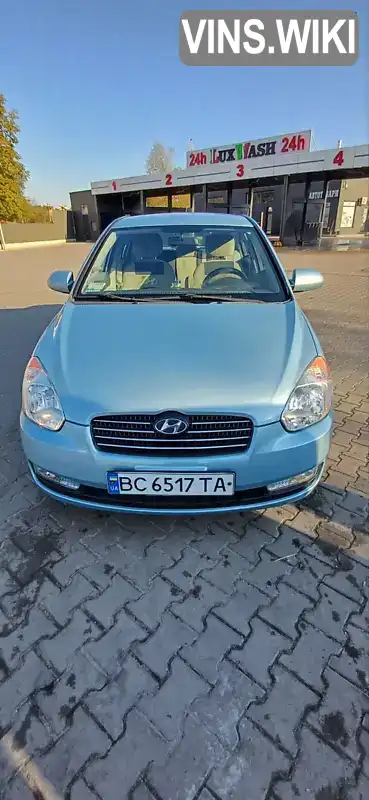 Седан Hyundai Accent 2008 1.4 л. Автомат обл. Донецкая, Краматорск - Фото 1/21