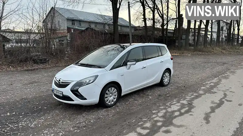 Минивэн Opel Zafira Tourer 2012 1.99 л. Ручная / Механика обл. Хмельницкая, Нетешин - Фото 1/21