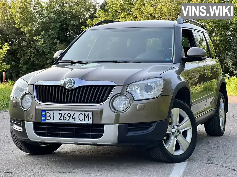 Внедорожник / Кроссовер Skoda Yeti 2011 2 л. Ручная / Механика обл. Львовская, Львов - Фото 1/21