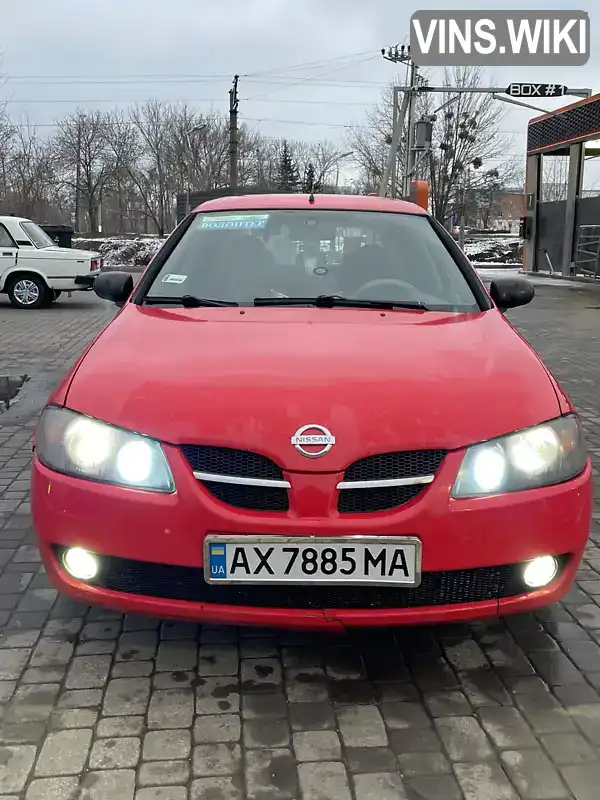 Хэтчбек Nissan Almera 2003 null_content л. Ручная / Механика обл. Харьковская, Харьков - Фото 1/21