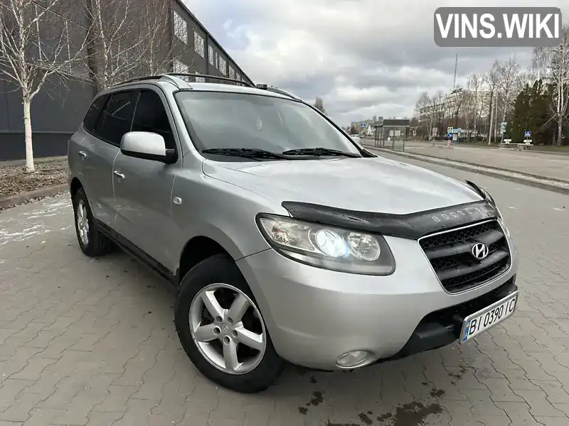 Внедорожник / Кроссовер Hyundai Santa FE 2006 2.19 л. Автомат обл. Полтавская, Полтава - Фото 1/16