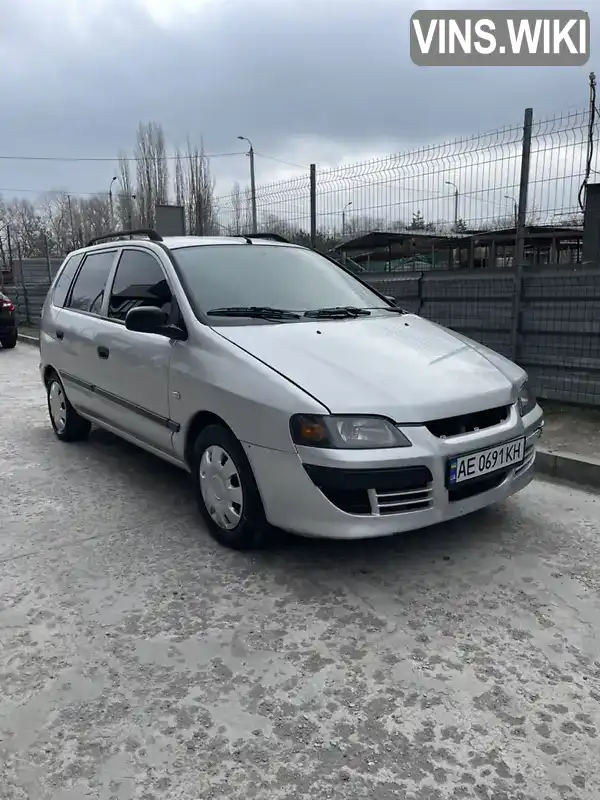 Мінівен Mitsubishi Space Star 2003 1.58 л. Ручна / Механіка обл. Дніпропетровська, Дніпро (Дніпропетровськ) - Фото 1/6