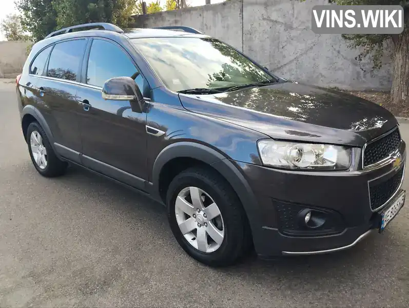 Внедорожник / Кроссовер Chevrolet Captiva 2013 2.23 л. Автомат обл. Днепропетровская, Днепр (Днепропетровск) - Фото 1/12