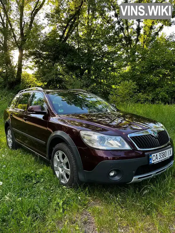 Универсал Skoda Octavia Scout 2011 2 л. Автомат обл. Черкасская, Умань - Фото 1/15