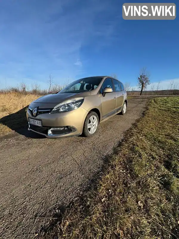 Мінівен Renault Grand Scenic 2013 1.46 л. Автомат обл. Івано-Франківська, Калуш - Фото 1/21