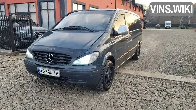 Мінівен Mercedes-Benz Vito 2003 2.15 л. Ручна / Механіка обл. Закарпатська, Тячів - Фото 1/18