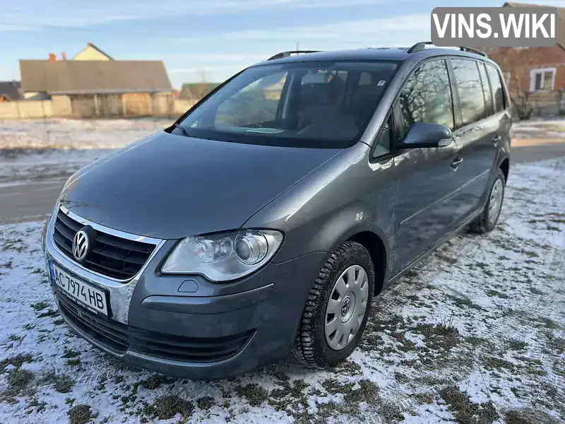 Мінівен Volkswagen Touran 2007 1.97 л. Автомат обл. Волинська, Ковель - Фото 1/21