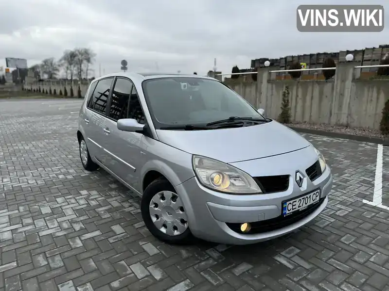 Минивэн Renault Scenic 2007 1.9 л. Автомат обл. Черновицкая, Черновцы - Фото 1/21