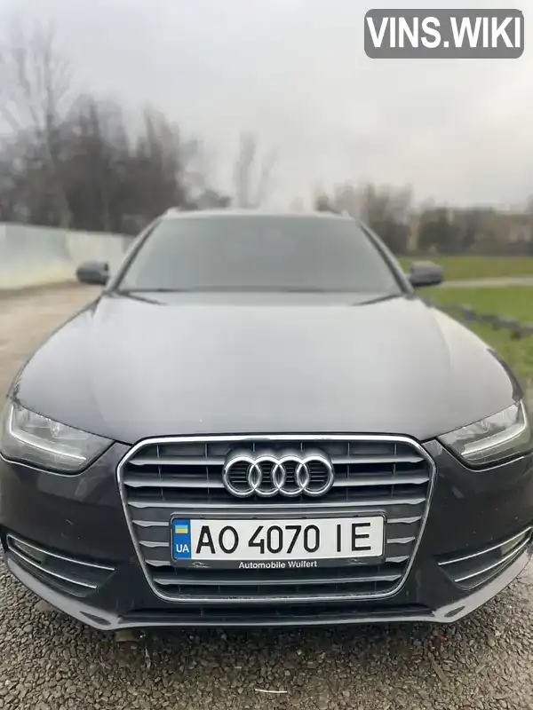 Універсал Audi A4 2012 2 л. Ручна / Механіка обл. Закарпатська, Мукачево - Фото 1/14