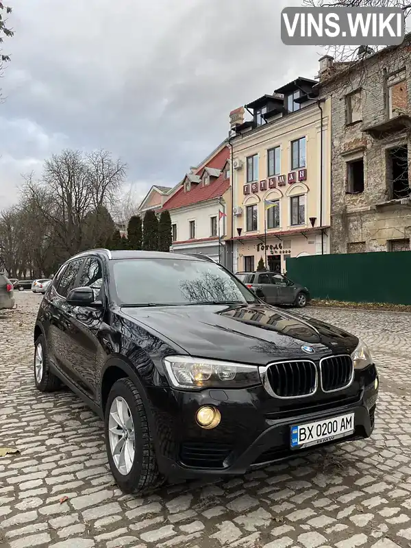 Позашляховик / Кросовер BMW X3 2015 2 л. Автомат обл. Хмельницька, Кам'янець-Подільський - Фото 1/21