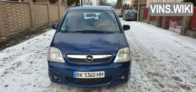 Мікровен Opel Meriva 2006 1.36 л. Ручна / Механіка обл. Івано-Франківська, Івано-Франківськ - Фото 1/21