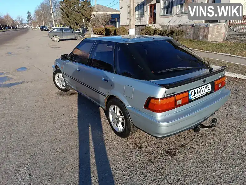 SAHHWHWPNAD185516 Honda Concerto 1992 Ліфтбек 1.49 л. Фото 3