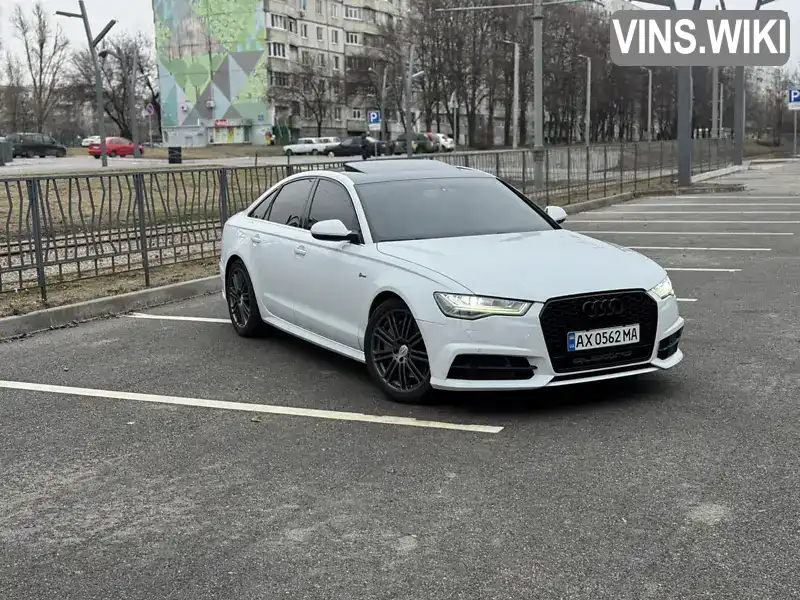 Седан Audi A6 2016 3 л. Автомат обл. Харьковская, Харьков - Фото 1/19