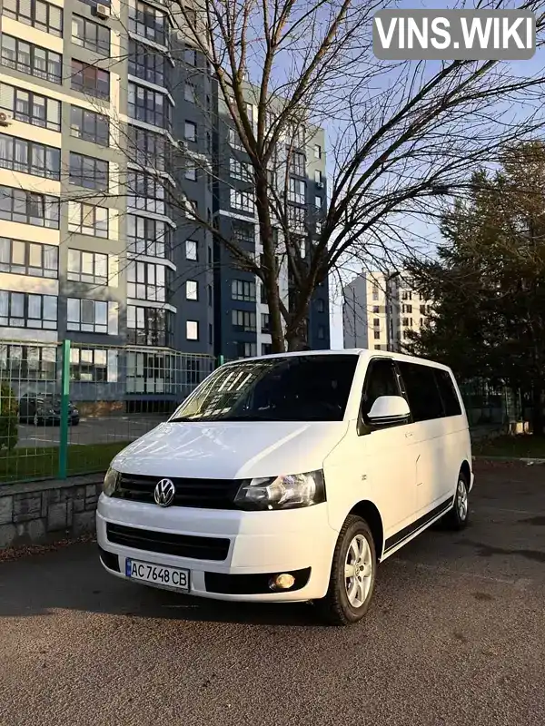 Мінівен Volkswagen Transporter 2011 1.97 л. Автомат обл. Волинська, Луцьк - Фото 1/21