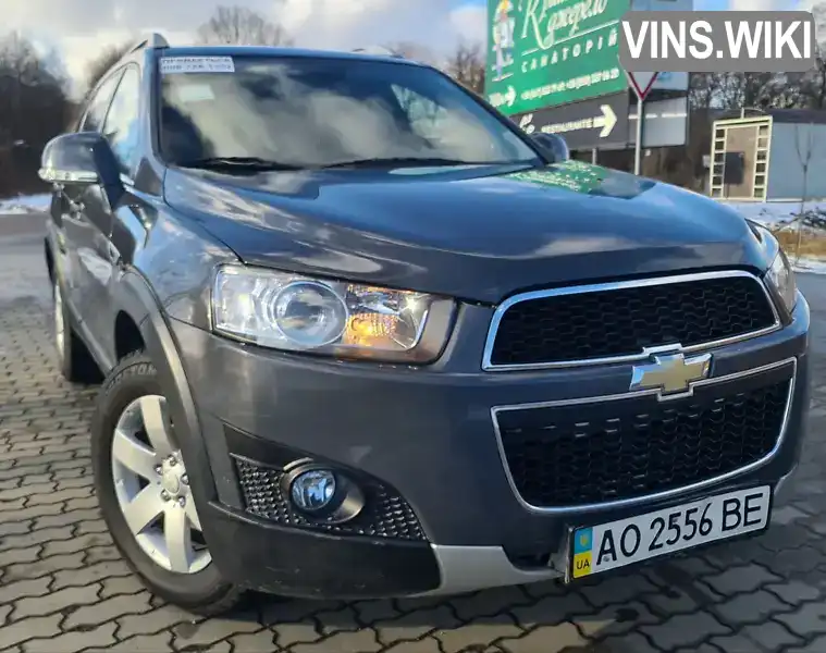 Позашляховик / Кросовер Chevrolet Captiva 2011 2.38 л. Автомат обл. Закарпатська, Ужгород - Фото 1/21