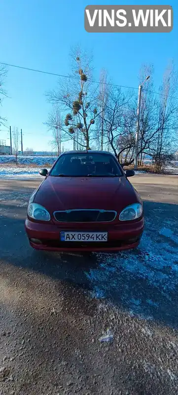 Y6DTF48YD6W299520 Daewoo Lanos 2006 Хетчбек 1.5 л. Фото 1