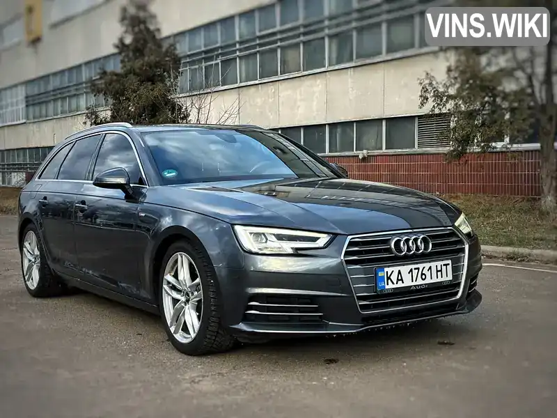 WAUZZZF46HA122313 Audi A4 2017 Універсал 1.97 л. Фото 2