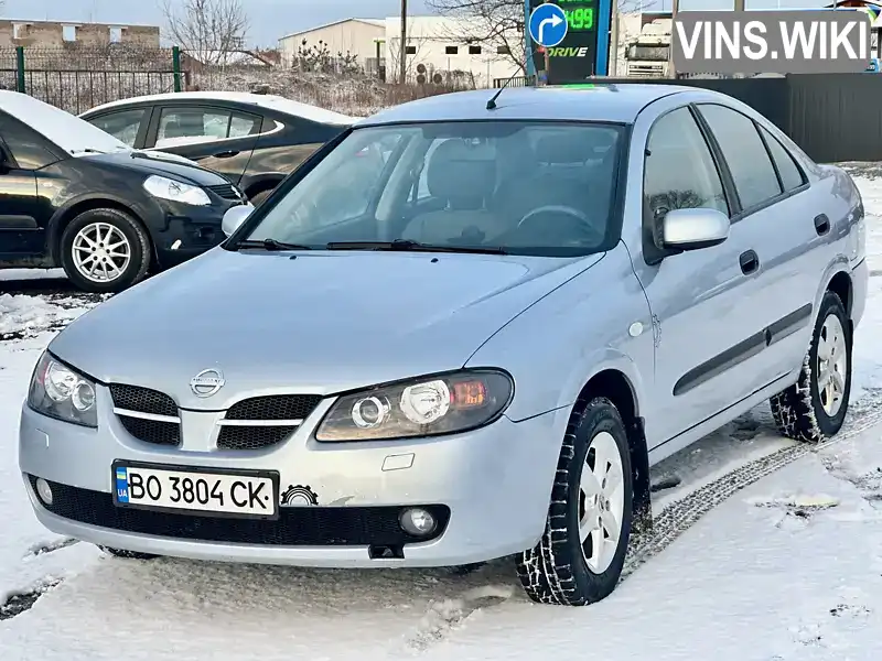 Седан Nissan Almera 2005 null_content л. обл. Тернопільська, Тернопіль - Фото 1/21