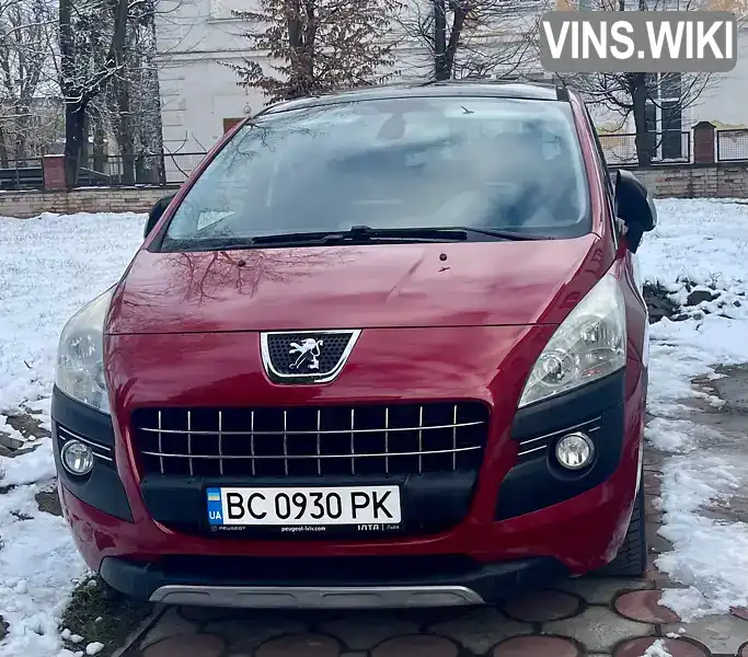 Позашляховик / Кросовер Peugeot 3008 2012 1.6 л. Робот обл. Львівська, Дрогобич - Фото 1/12