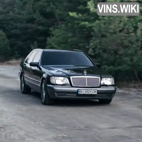 Седан Mercedes-Benz S-Class 1995 4.2 л. Автомат обл. Полтавська, Кременчук - Фото 1/21